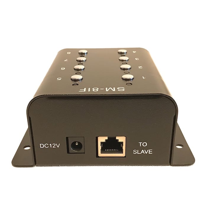 WALL STATION SM-8IF | RS-232 TO DMX - Springtree Media