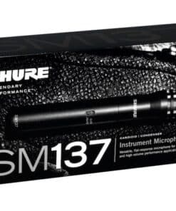 Shure SM137 – detail view