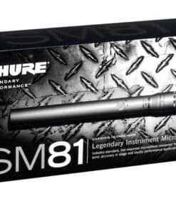 Shure SM81 – detail view