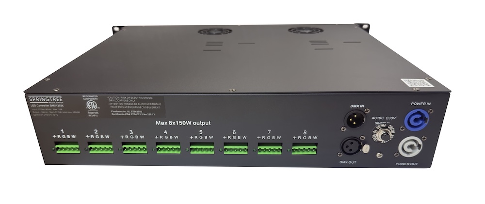 Power Driver DMX1202XE | Springtree LED - Image 3