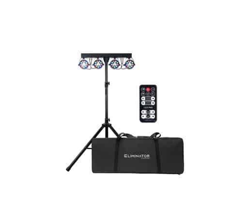 Eliminator Mini Sistema Illuminazione Par Bar con 4x Luci Par LED