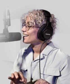 Shure's SRH440A Professional Studio Headphones – detail view