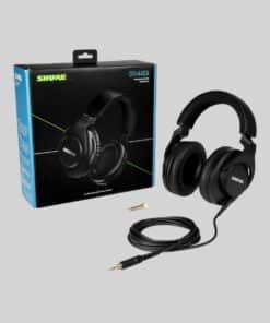 Shure's SRH440A Professional Studio Headphones – detail view
