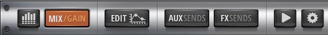 top menu for Soundcraft UI24r