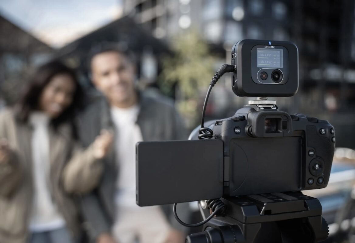 Shire MoveMic camera mounted