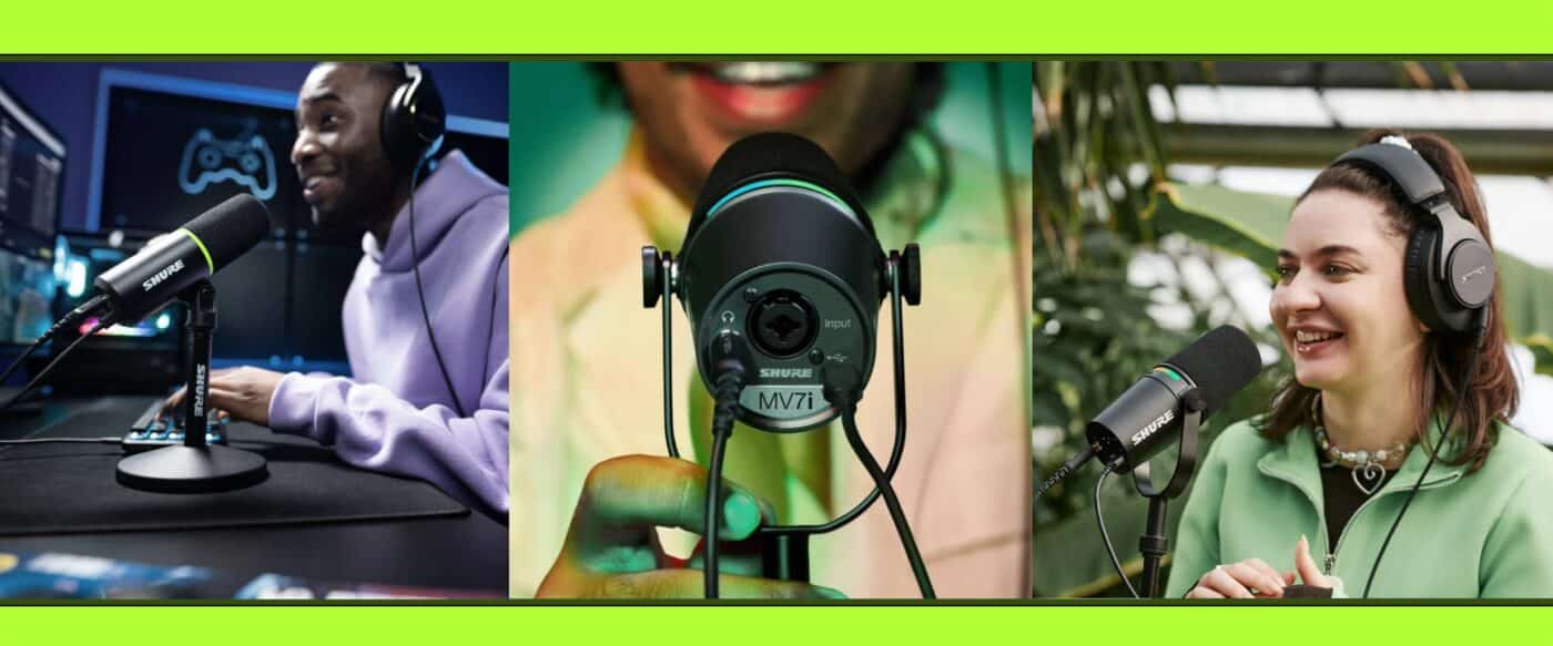 Shure MV7+, MV6, and MV7i Microphones: A Comprehensive Comparison