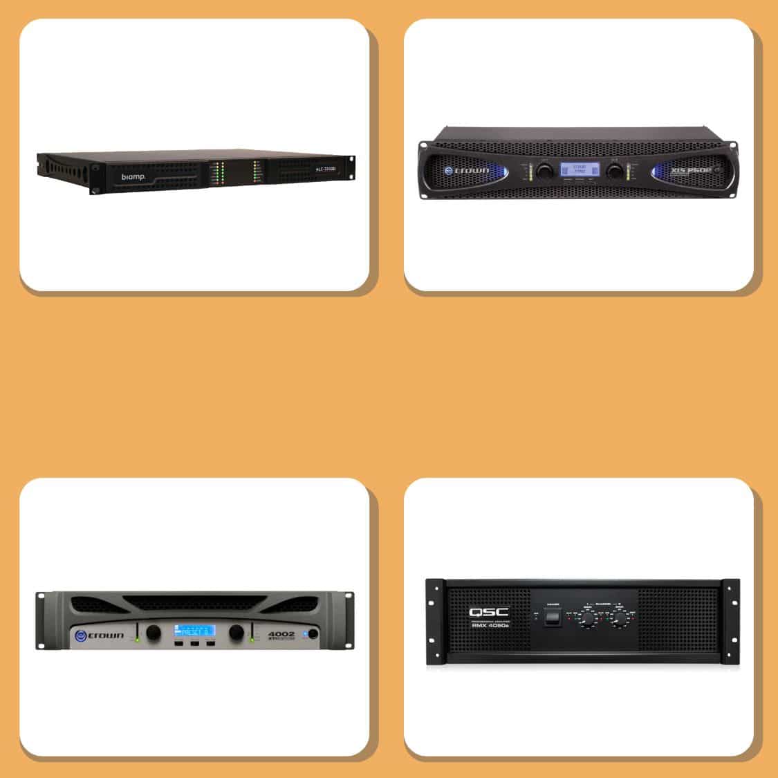 Professional Power Amplifiers for Live Audio