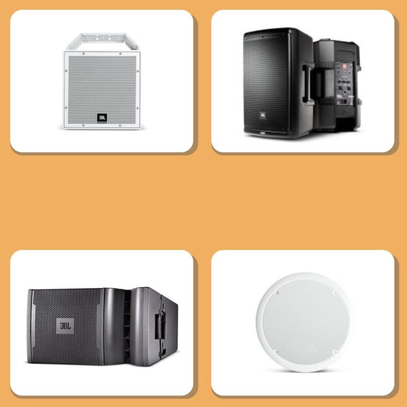 Professional PA Speakers and Line Arrays