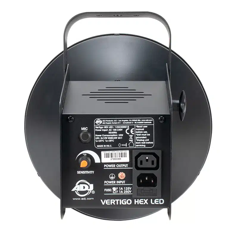 ADJ VERTIGO HEX LED – detail view