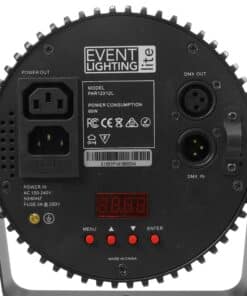 Event Lighting PAR12X12L - Indoor Lite Par with 12 x 12W RGBWAU LEDs – detail view