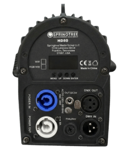 Mini Warm White LED Ellipsoidal 80-Watts | The HD80 – detail view
