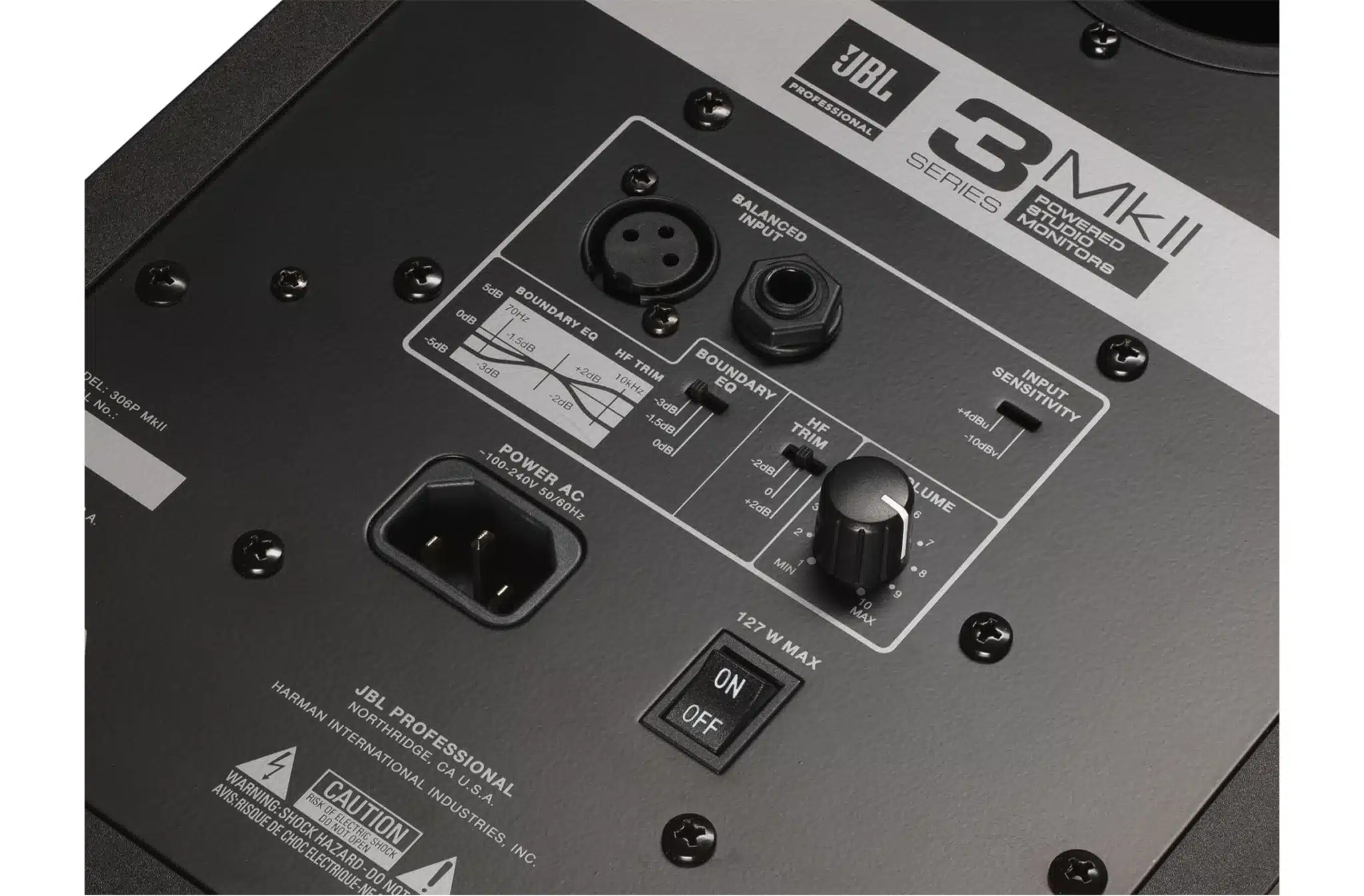 JBL 305P MkII 5-inch Powered Studio Monitor – detail view
