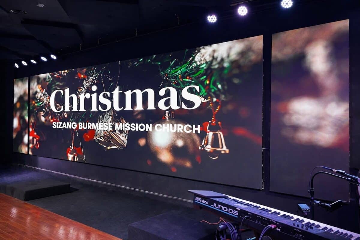 Springtree Video Wall Christmas