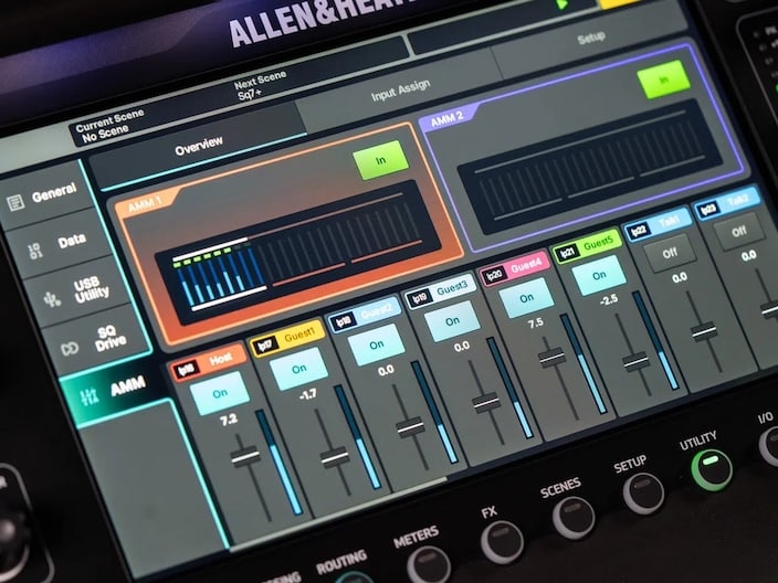 Allen and Heath SQ Plus Digital Audio Console