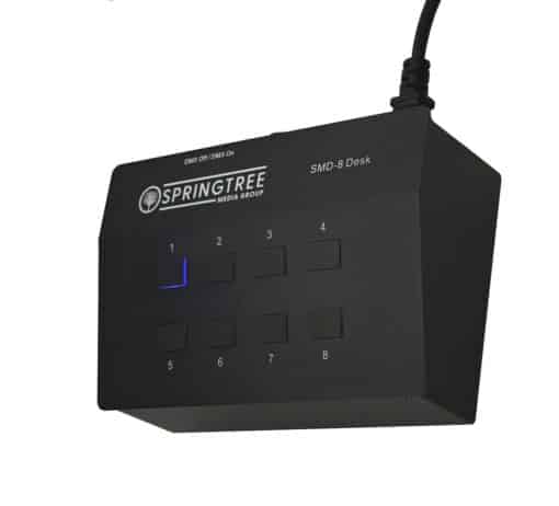 Deluxe Master DMX Desk Station | SMD-8 Desk - Springtree Media