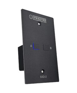 Alternative view of Deluxe Two-Scene Satellite DMX Wall Station | SSD-2