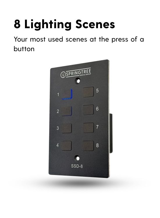 DMX Control Station - 8 Scenes